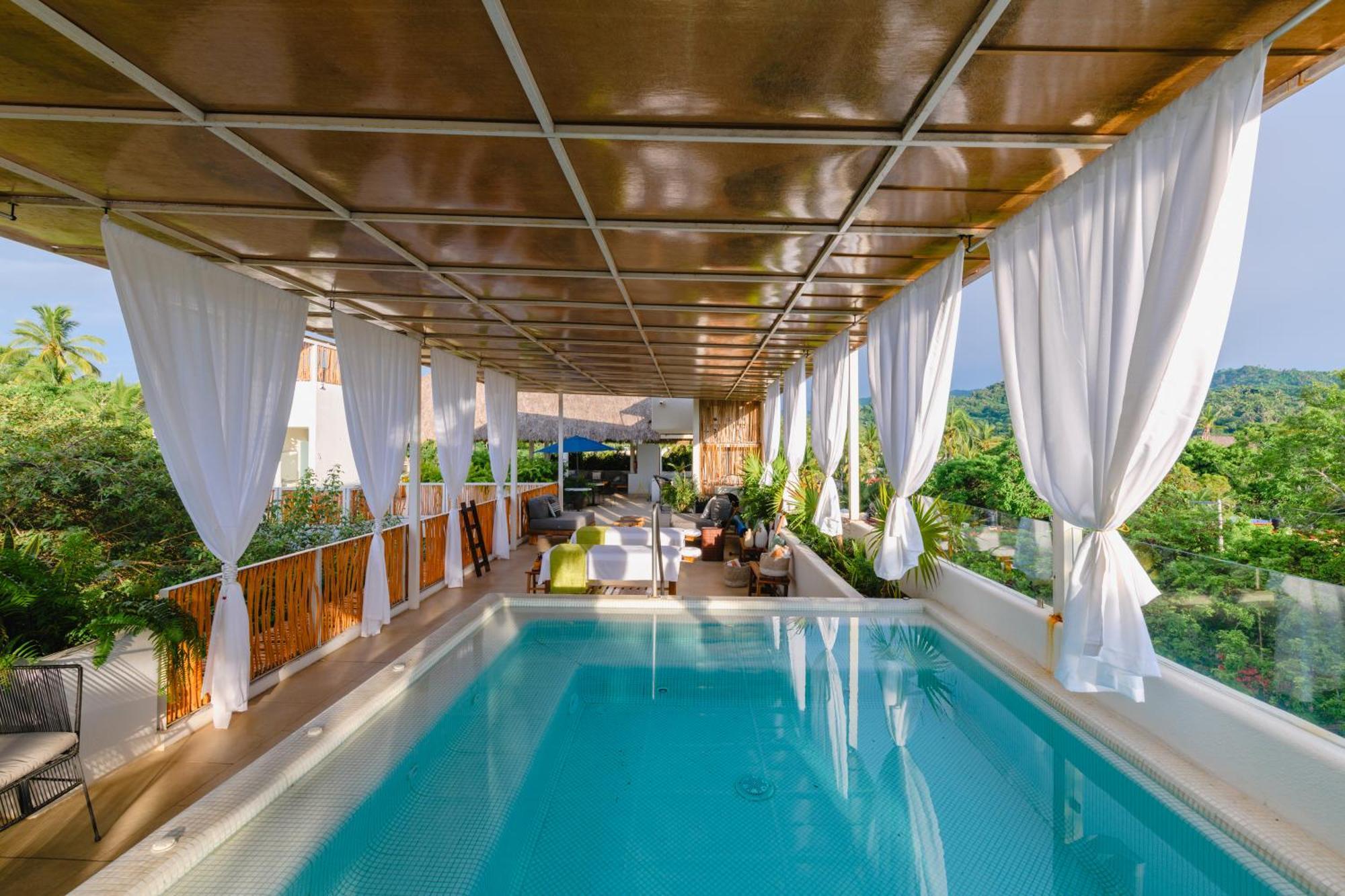 Agua De Luna Hotel Boutique, San Pancho Nayarit سان فرانسيسكو المظهر الخارجي الصورة
